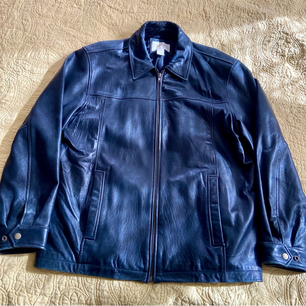 Merona Real Leather Jacket